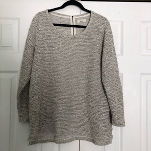 Boucle knit sweater